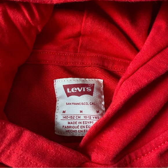Girls Levi’s Cropped Sweatshirt - Picture 3 of 5